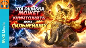Эта ошибка может уничтожить даже сильнейших — Бхакти Викаша Свами