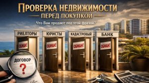 ❗ПРОВЕРКА НЕДВИЖИМОСТИ ПЕРЕД ПОКУПКОЙ. ЧТО ВАМ ПРОДАЮТ ПОД ЭТОЙ ФРАЗОЙ.
