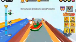 катаемся с горки и зарабатываем кубки в roblox !!! ( Драгнил )