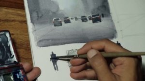 2 акварельных рисунка. Простые и сложные техники в одном видео.