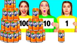 100 Слоев Еды Челлендж | Удивительные Кулинарные Лайфхаки