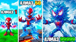 Прокачал Человека Паука в Алмазного в ГТА 5!