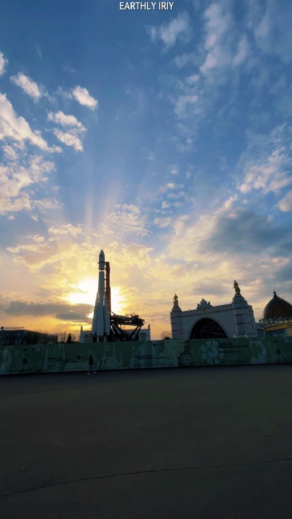 Закат на ВДНХ #земнойирий #весна #вднх