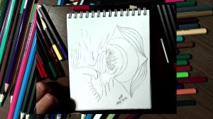 Разрешительная грамота - рисунок с чистого листа под варган. 202604 часть 2 - цвет