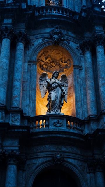 Тайны ангела: красота и величие архитектуры #архитектура #скульптура #искусство