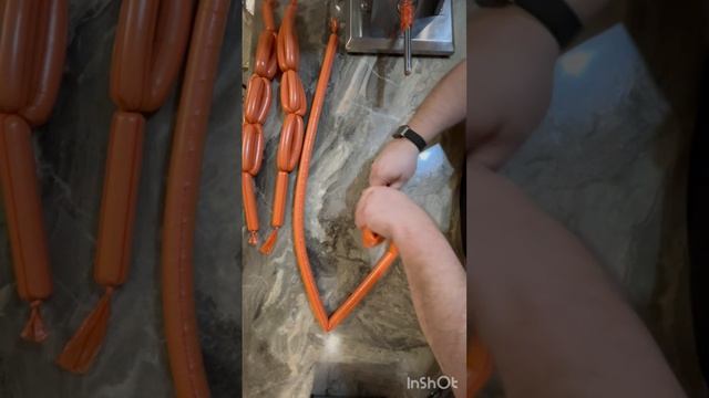 Сосиски молочные.