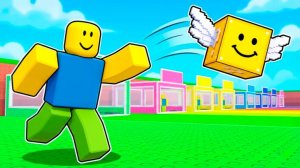 Я МЕТНУЛ ЛАКИ БЛОК на 999,999,999 КМ в РОБЛОКС! Roblox Throw Lucky Blocks