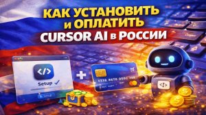 Как установить и оплатить Cursor AI в России в 2026