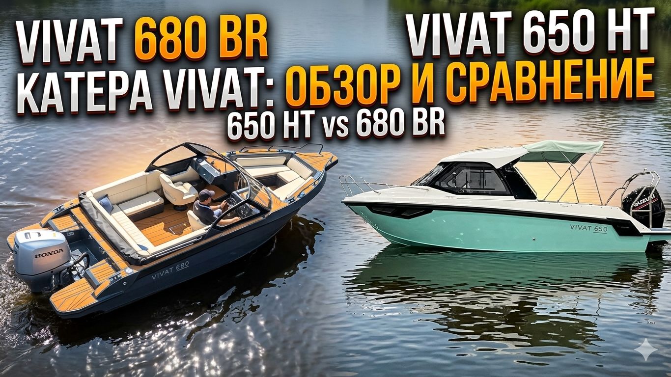Vivat 650 HT и 680 BR  две стороны одной медали. Полный разбор.
