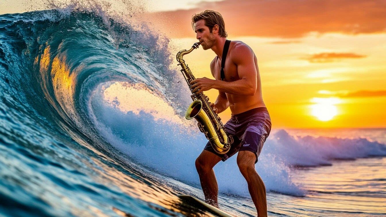 Сборник шикарных мелодий саксофона 