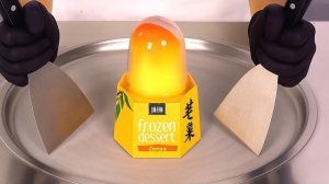 Ролл мороженое из манго