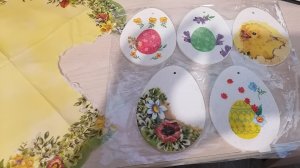 Пасхальный декупаж / Малиновый торт