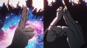 легендарная версия битвы годжо против сукуны уже от геге акутами