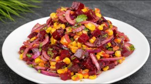Салат из СВЕКЛЫ за 5 Минут! Простой, Свежий и Безумно Вкусный