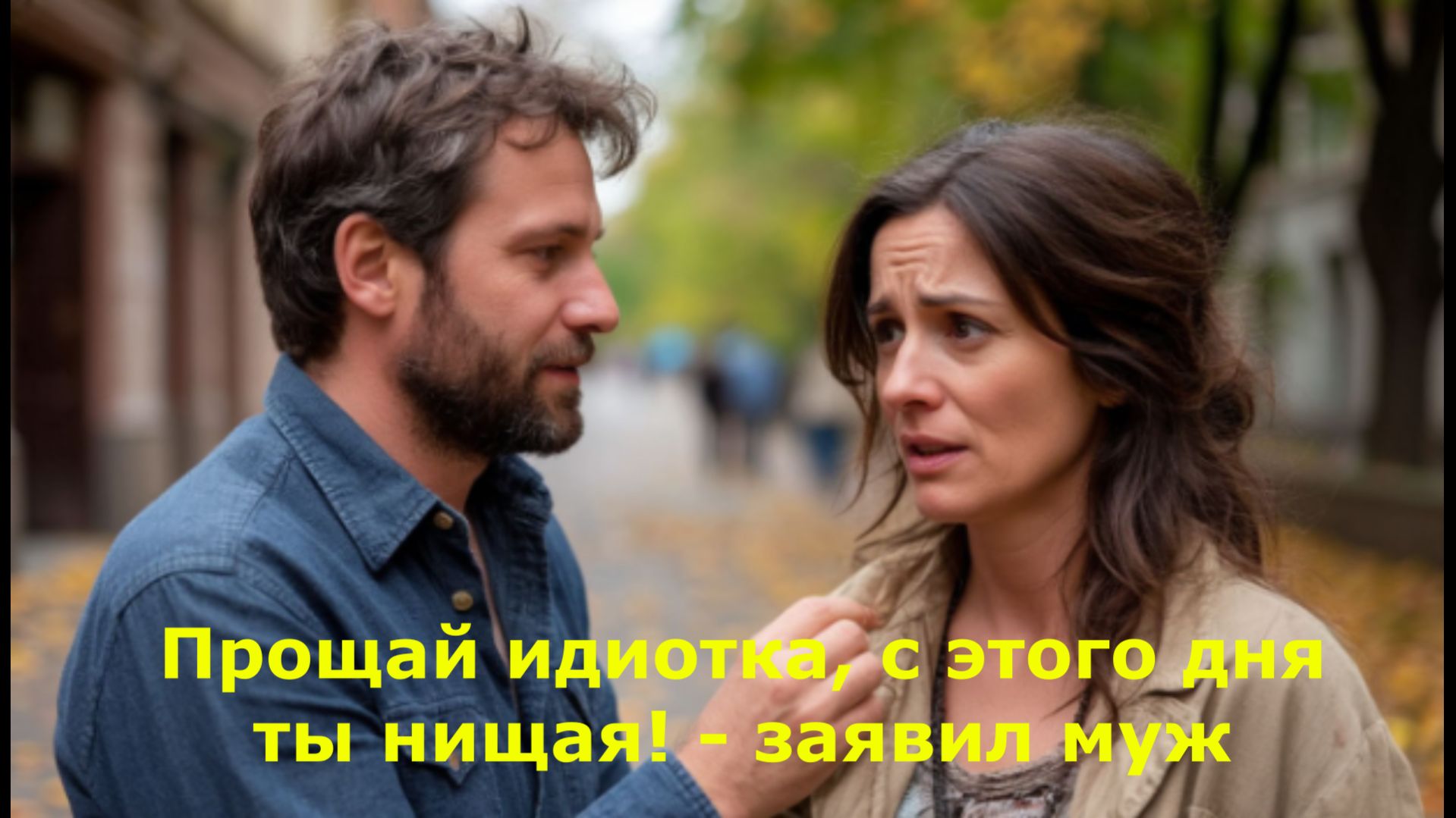 Прощай идиотка с этого дня ты нищая! - заявил муж думая что забрал у меня всё но я переиграла его