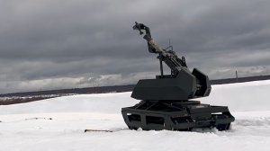 Робот-миномет испытан войсками беспилотных систем