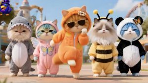 МУЛЬТИКИ ДЛЯ ДЕТЕЙ. КОТЫ🐱 И СОБАЧКИ🐶 ТАНЦУЮТ ПОД ЛАБУБУ. МУЛЬТФИЛЬМЫ ДЛЯ ДЕВОЧЕК И МАЛЬЧИКОВ.