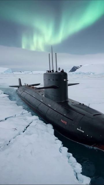 submarine в ледяной пустыне #подводныйфлот #арктика #наука