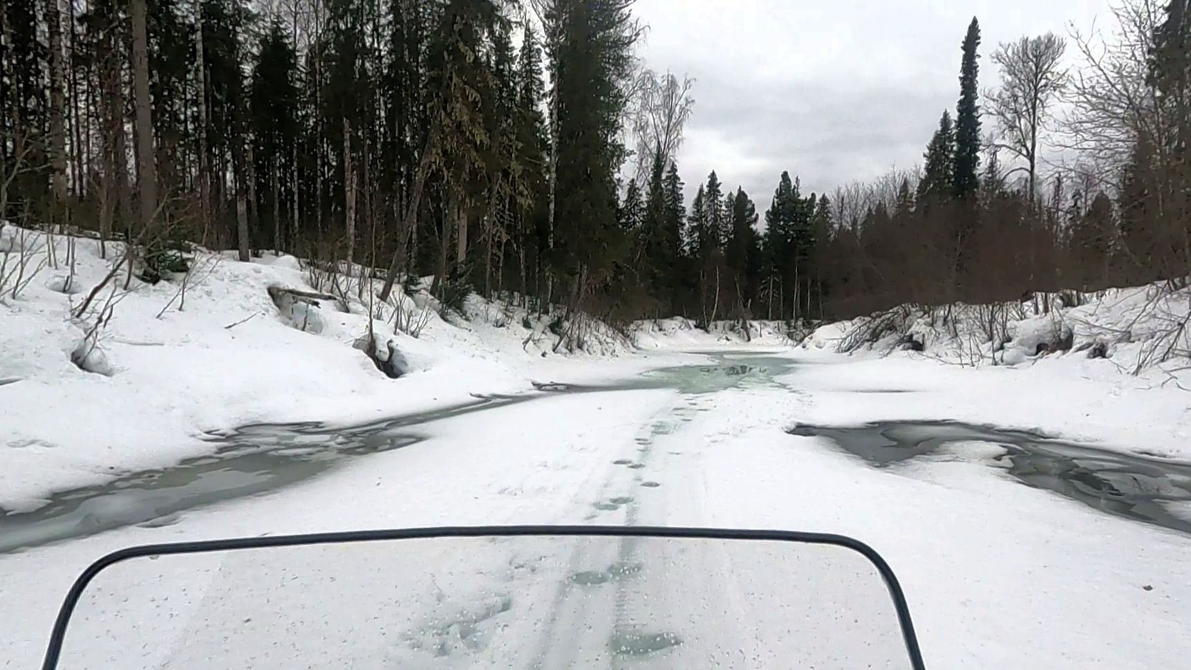 Хариус на лесной речке \ Март 2026 \ Часть 8