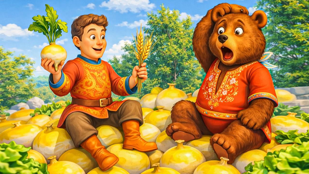 🐻 РУССКИЕ НАРОДНЫЕ СКАЗКИ🐻🐻🐻Сказки про медведя и других🦊🐺🐰 Сборник мультфильмов для малышей ✨