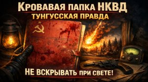 Кровавая папка НКВД: Настоящая правда о Тунгусском метеорите. Не вскрывать при свете. Мистика