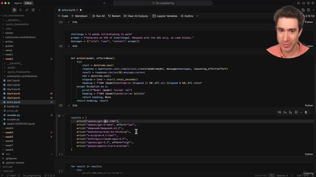 60. Day 5 Extra - Compare Frontier LLMs With OpenRouter - Generate SVG Art In Python