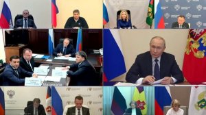 Владимир Путин — совещание по вопросам ликвидации последствий паводков в Дагестане