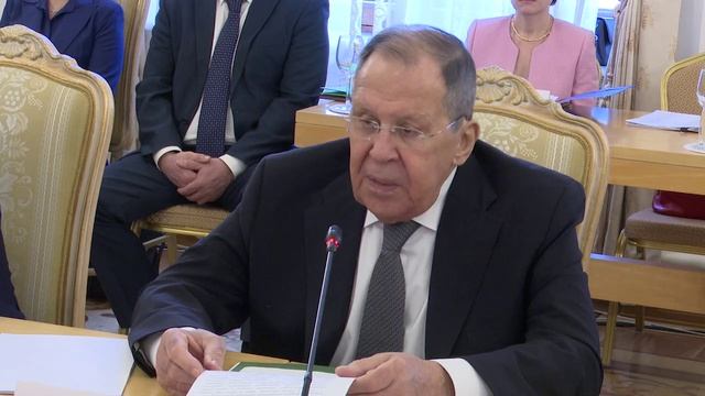 С.Лавров на 46-м заседании Совета глав субъектов Российской Федерации при МИД России