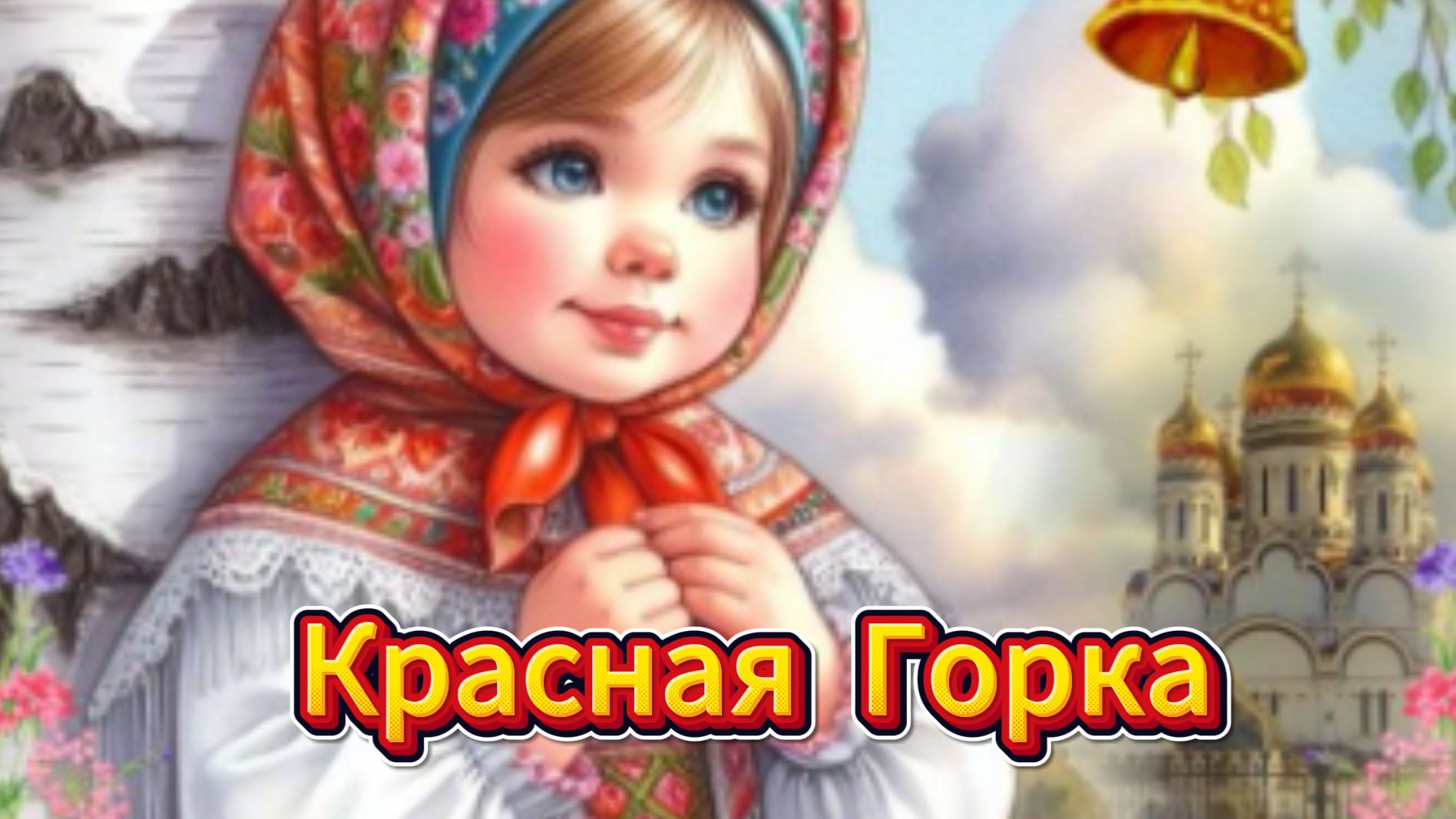 Красная Горка. Праздник Красная Горка. Музыкальная открытка с Красной Горкой
