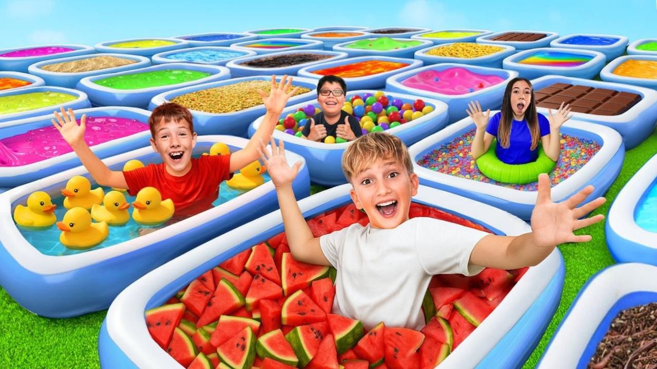 100 ТАИНСТВЕННЫХ БАССЕЙНОВ, ВЫИГРАЕТ ТОЛЬКО ОДИН!