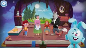 📖 Красная Шапочка со Смешариками 🐺 Развивающий мультфильм и игра для детей
