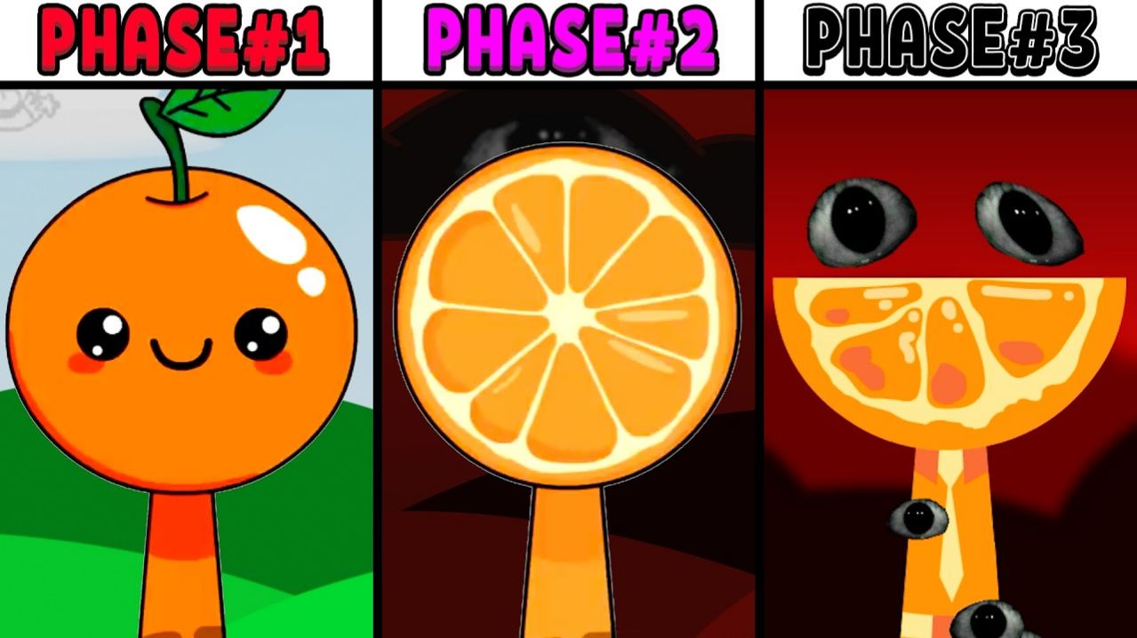 INCREDIBOX SPRUNKI: ВСЕ ФАЗЫ НОВОГО ОС ORANGE! 🍊✨ ОТ 1 ДО 3! 🚀🌀