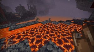 Адские похождения (майнкрафт) #1 КРОЛИК СКАЧЕТ ПО РАСКАЛЕННОЙ МАГМЕ