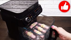 Сосиски в тесте в аэрогриле по-новому! Осьминожки-Вкусная выпечка к чаю! Кухонная станция RED MC550