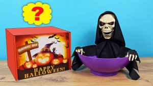 Купил Сюрприз Бокс на Halloween! Что же там внутри Скелет ожил и напугал меня!