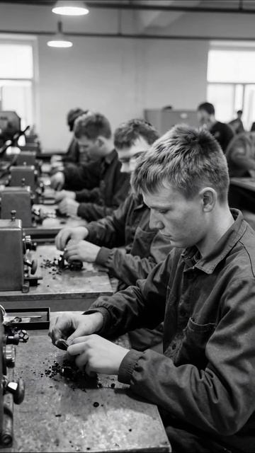 Ограниченные мечты: жизнь в серых стенах мастерской #безысходность #работа #молодежь