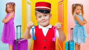 Приключение соседок в Отеле Как не стоит себя вести