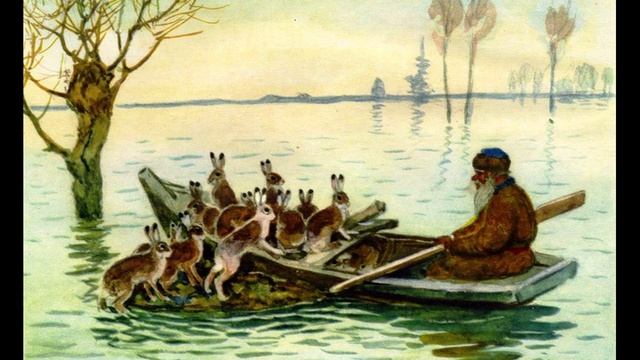 Н. Некрасов. Дедушка Мазай и зайцы