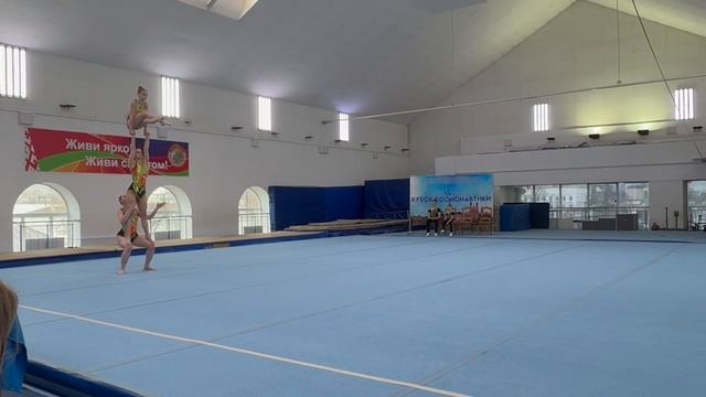 ТР 14+, Хаванская Милана-Атаманова Александра-Пустобаева Софья, Балансовое упражнение