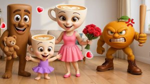 Грустная история любви Тунг‑Тунг Сахура, Балерины Капучино и её сына в доме бабули хоррор‑анимаци