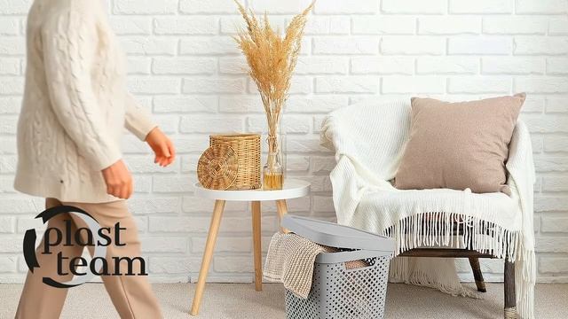 КОРЗИНА СТОКГОЛЬМ С КРЫШКОЙ 20 Л