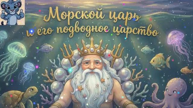 засыпайка. сказка на ночь. морской царьи его подводное царство.