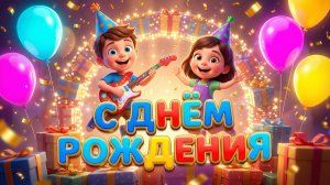 С Днём Рождения! 🎉 Для Аниматоров | Весёлая песня для детей | Танцы на день рождения | +0