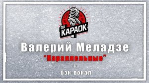 Валерий Меладзе-Параллельные (КАРАОКЕ с бэк-вокалом)