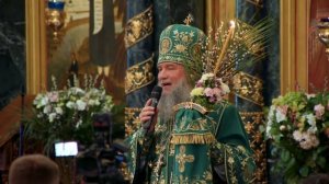Архипастырское слово владыки Евгения в Вербное воскресенье. Свято-Троицкий собор. 05.04.2026