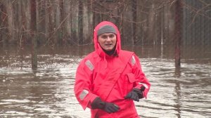 СНТ «Ольха» в Борском округе Нижегородской области подтопило «по горло»