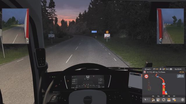 Рейс Рига- Карлскруна. Еuro Truck Simulator 2 22