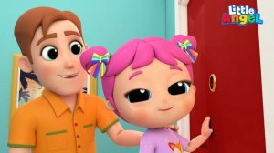 🍿 Тук-тук, Кто там? Правила Безопасности | Развивающие Мультики Для Детей | Little Angel Русский