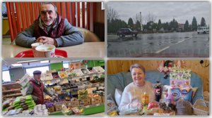 ЗАШЛИ В КАФЕШКУ И В "ПЯТЕРОЧКУ", А ДОМА ПОСМОТРИМ ЧЕГО НАКУПИЛИ.