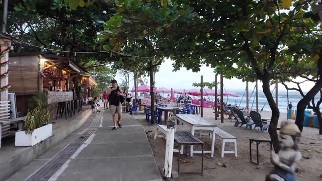 Кута Бали 2026 Прогулка на закате от пляжа Семиньяк до пляжа Кута 🌅🌴